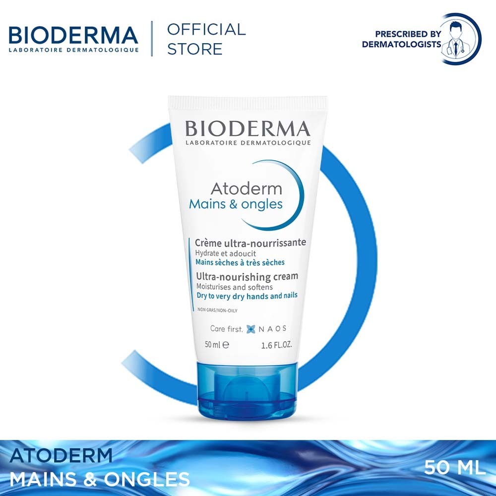 Bioderma Atoderm Ultra-Nourishing Hands and Nails Cream 50ML