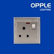 OPPLE OP-C021572A-Y-S (15A Socket with neon) Switch and Socket (OP-21-211)