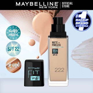 Maybelline Fit Me Matte & Poreless Foundation - 322 Warm Honey