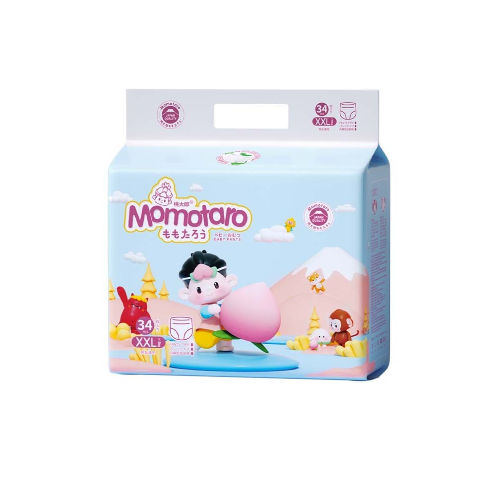 Momotaro New Series Diaper Pants  XXL 34 PCS