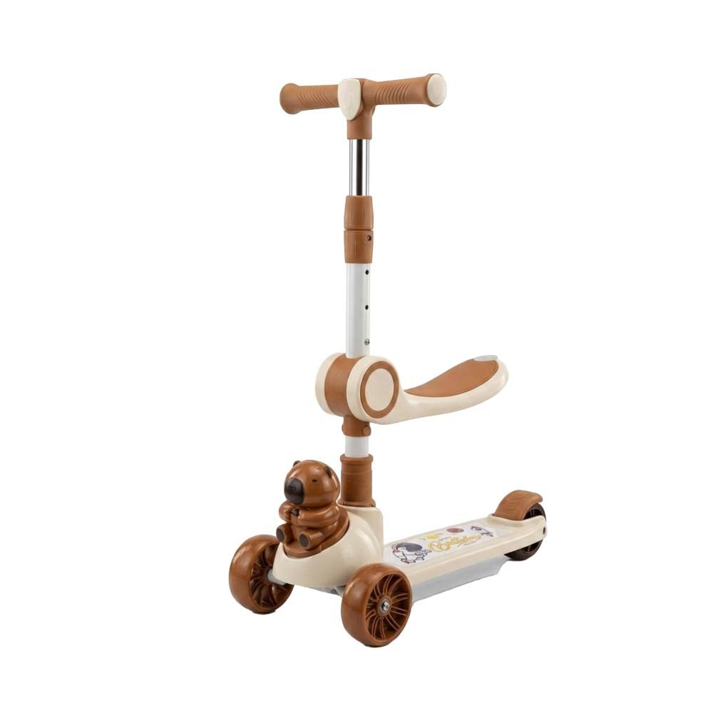 Baby Cele Capybaber Scooter 10042 Brown