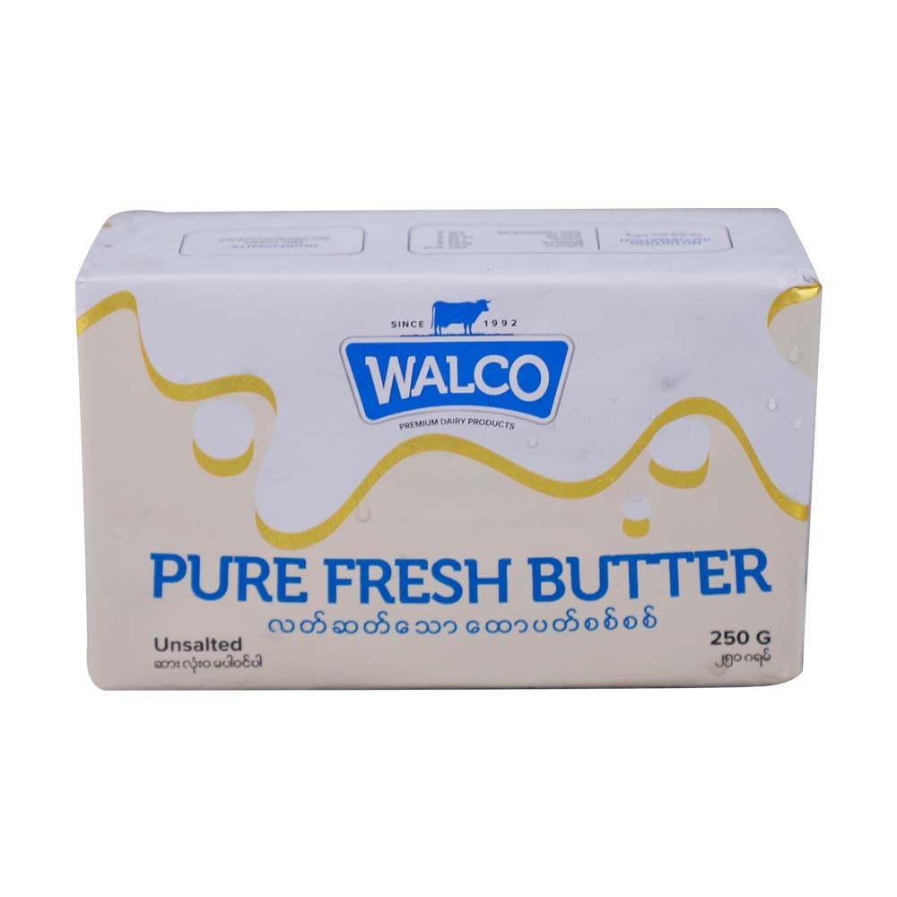 Walco Pure Butter Unsalted 250G