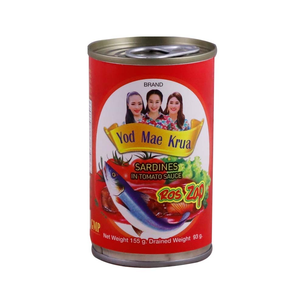 Three Lady Sardine In Tomato Sauce 93G