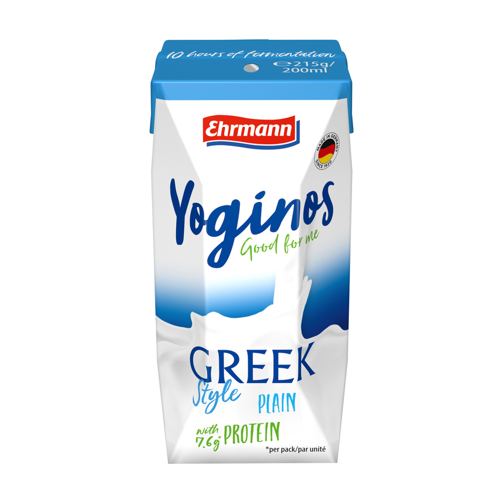 Ehrmann Greek Yogurt Plain High Protein 200ML