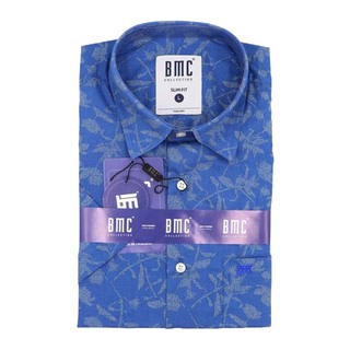 BMC Slimfit Shirts Short Sleeve 2310059 (Design-2) Large