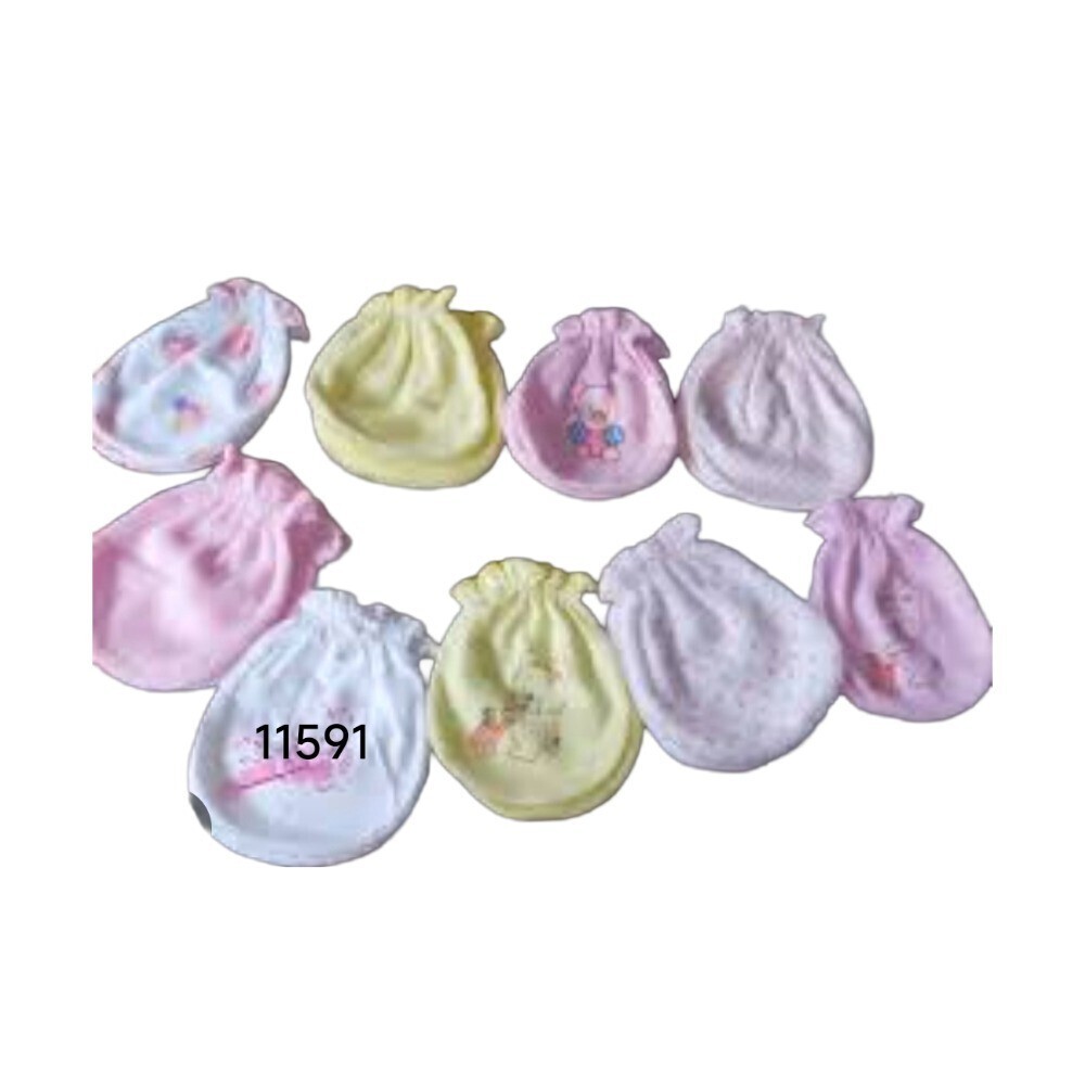 Newborn Baby Mittens Random 11591