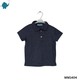 Max & Mia Kid Boy Polo Shirt MM1404 Black Striped Large (5/6Years)