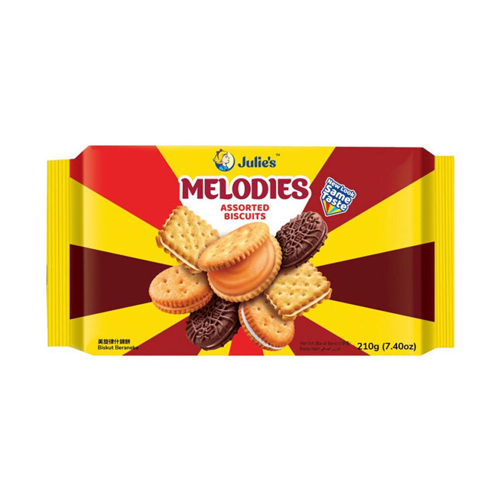 Julie`S Melodies Assorted Biscuits 210G