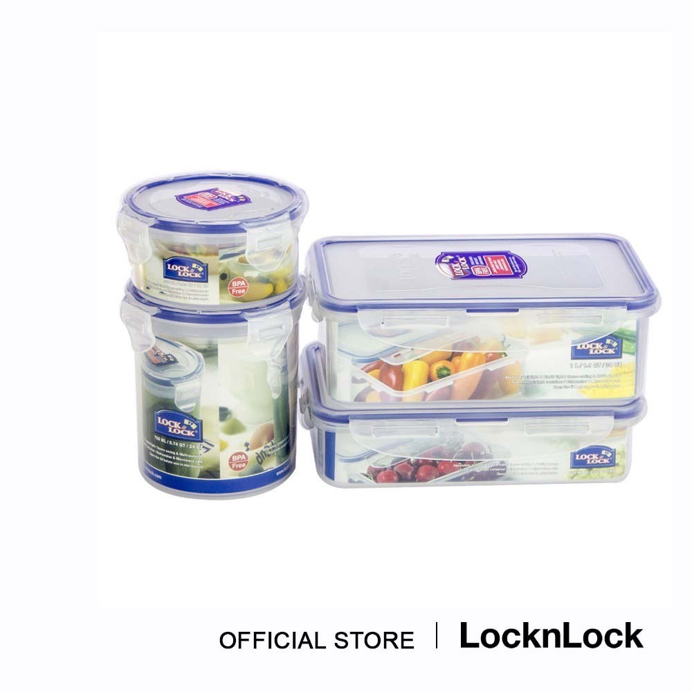 Lock & Lock Classic Set 4EA HPL816S4