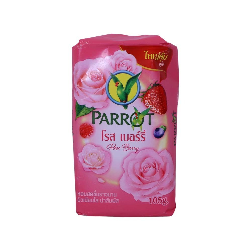 Parrot Bar Soap Rose Berry 105G