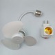 Small E27 Screw-In Ceiling Fan With Socket Holder 5.5 in ELE0001046F
