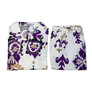 Bambi Womenwear BKK Spun Kanote Oneset D-1 S/L Brown AA0060XL