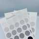 Jourcole  Otis' Moodes Sticker 1 Sheet 4x5inches JC0005 Blue