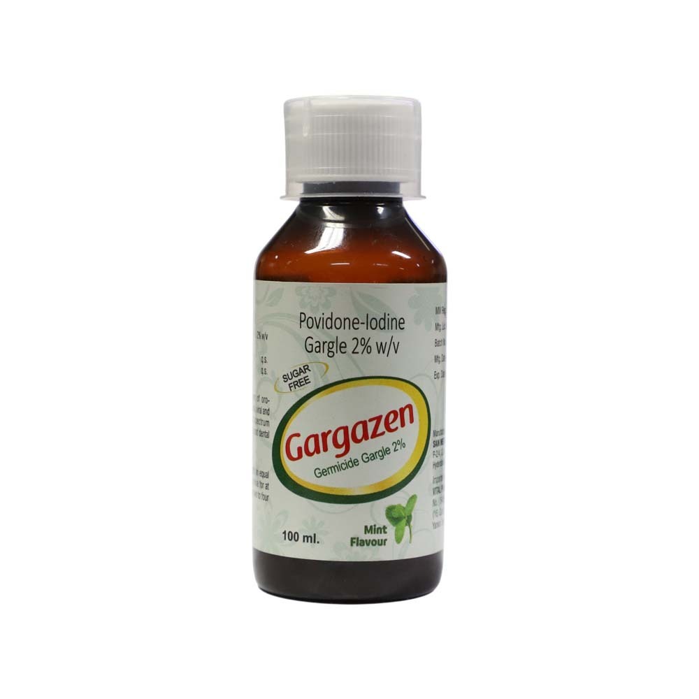 Gargazen Povidone-Iodine Gargle 2% 100ML