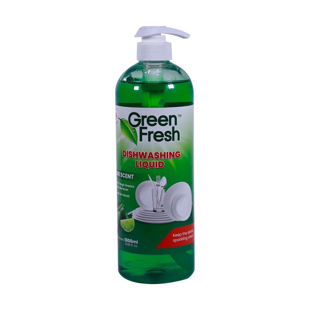 Green Fresh Dishwashing Liquid Lime 1000ML