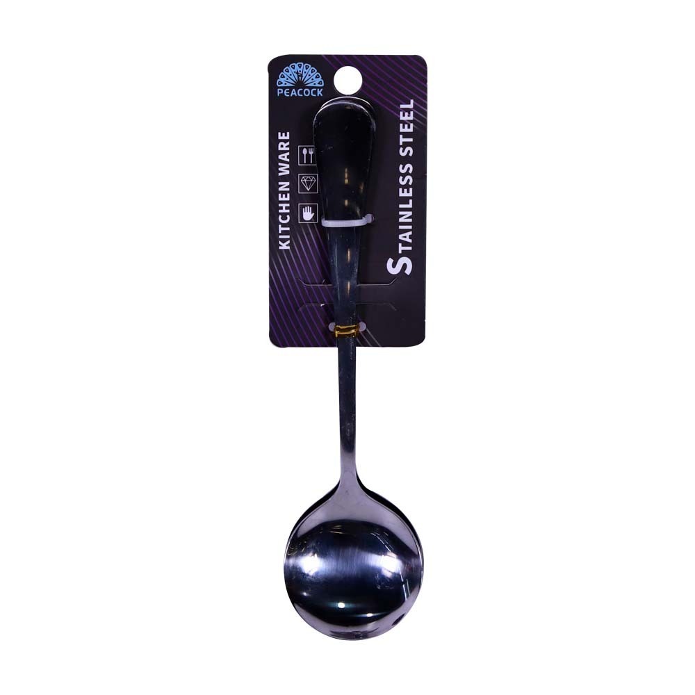 Peacock Steel Soup Spoon 2PCS Y-1010 (Y1)