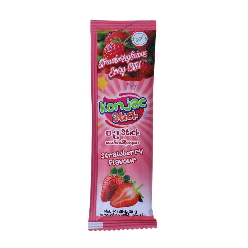 KJ Konjac Stick Strawberry Flavour 30G
