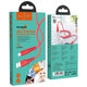 NEW  X58 Airy Silicone Charging Data Cable For Micro/Red