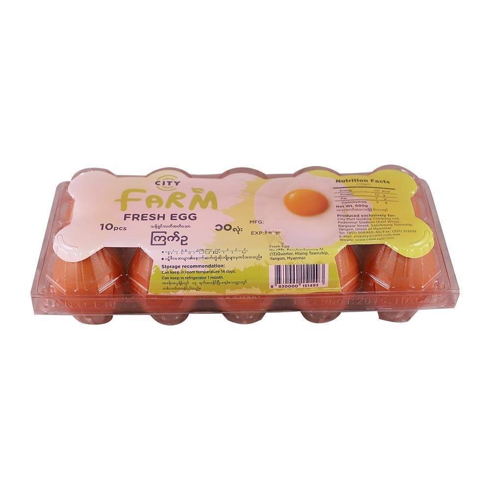 City Farm Chicken Egg 10PCS