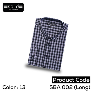 Solo Collection SBA 002 (Long) Slim Fit Shirt Extra Large 06