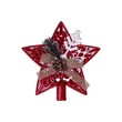 Christmas Tree Decoration Star (Red)