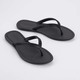 Grendha Todo Dia Rast Ad Flip (No-7) Black 118800AQ35707