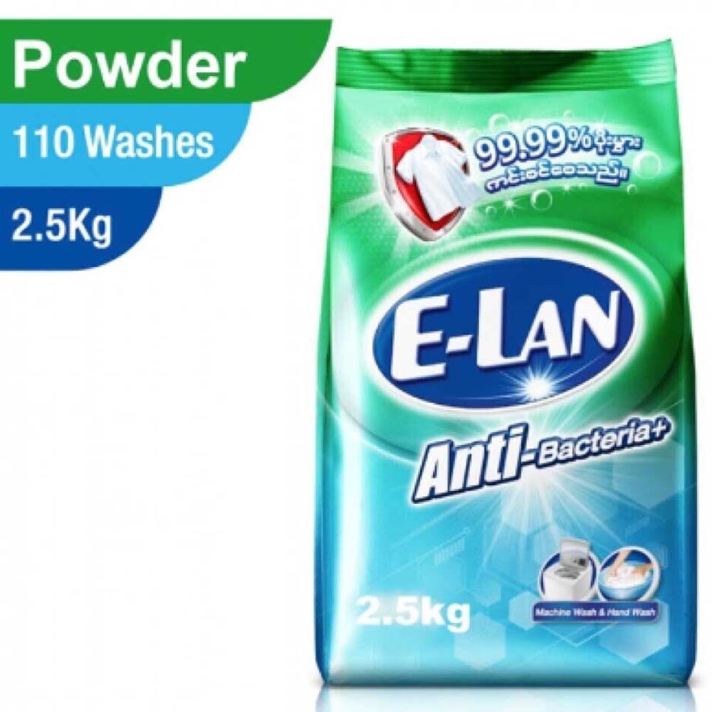 Elan Detergent Powder Antibacteria 2.5KG