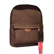 Konoko Cotton Backpack L Size (Brown)