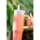 Ikea SiMLUX Tumbler Cup with Flip Straw 1200ML Candy Pink