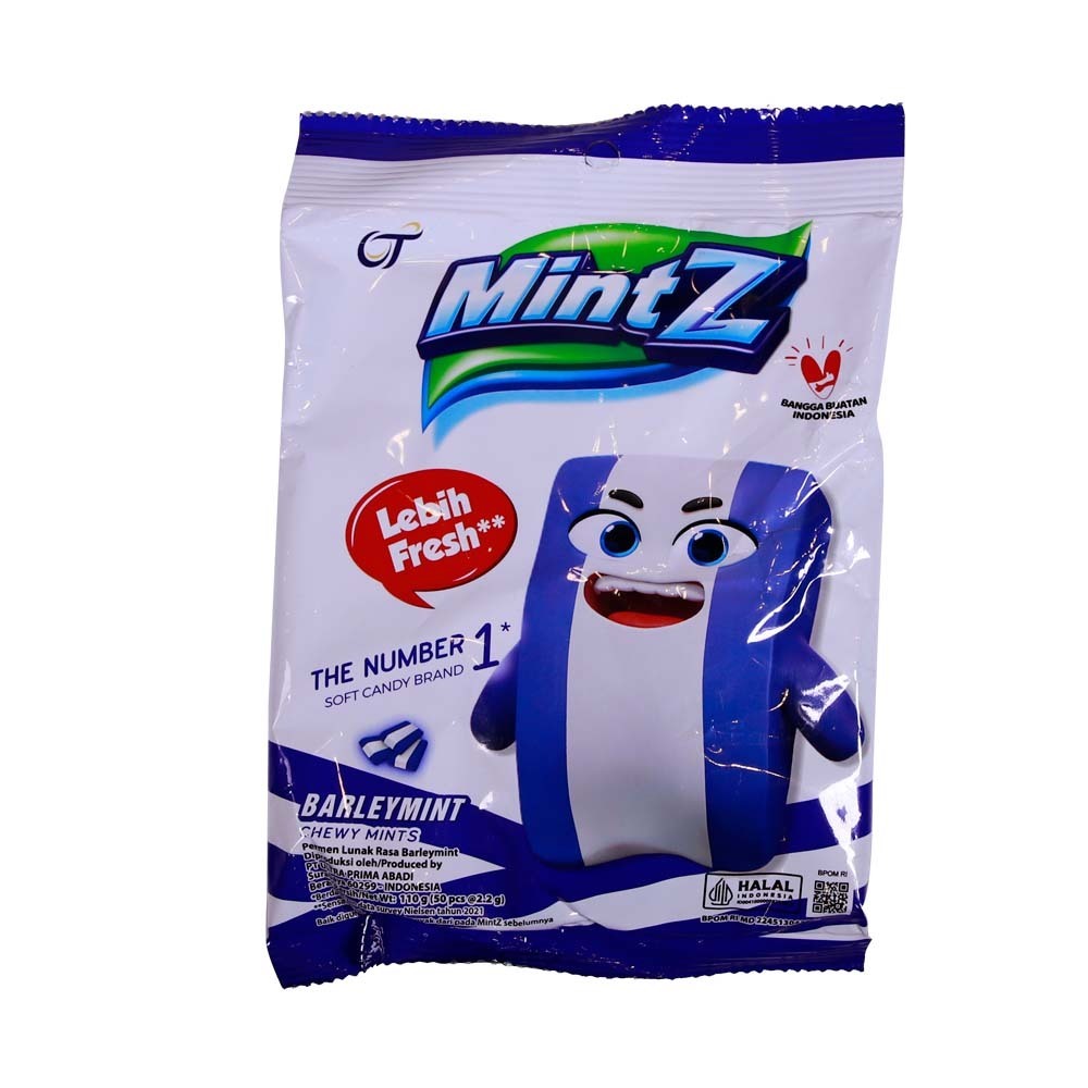 Mintz Soft Candy Barleymint 110G