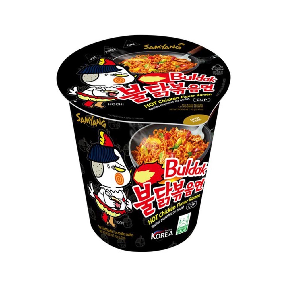 Samyang Ramen Instant Cup Noodle Hot Chicken 70G