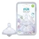 Pur Gentle Touch Wide Neck Nipple Size M-2Pk (9822)