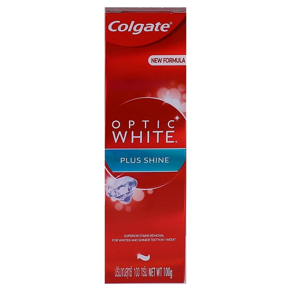 Colgate Optic White Plus Shine Toothpaste 100G