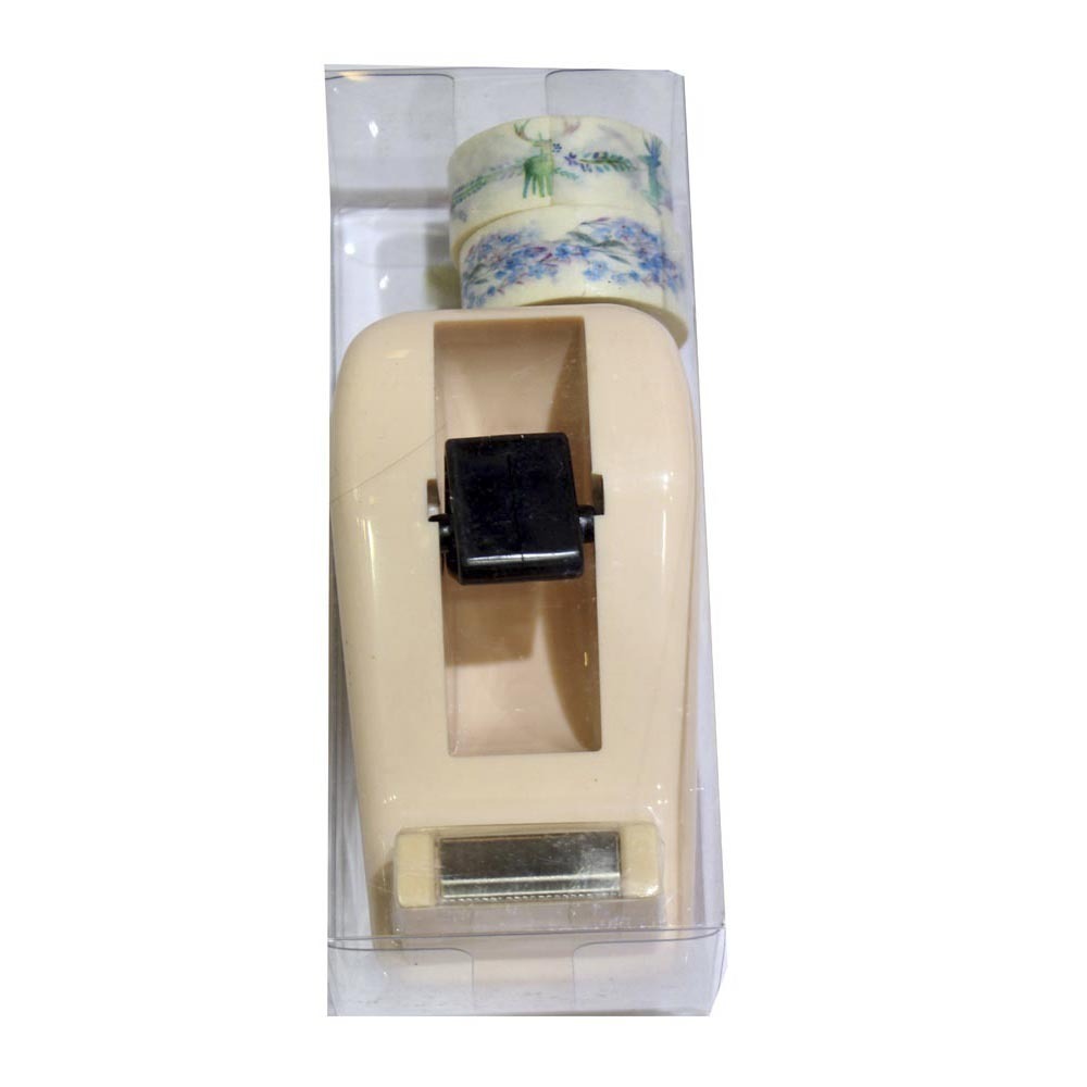 Toyo Tape Dispenses+2 Washi Tape (TD-503WT) Pale Yellow