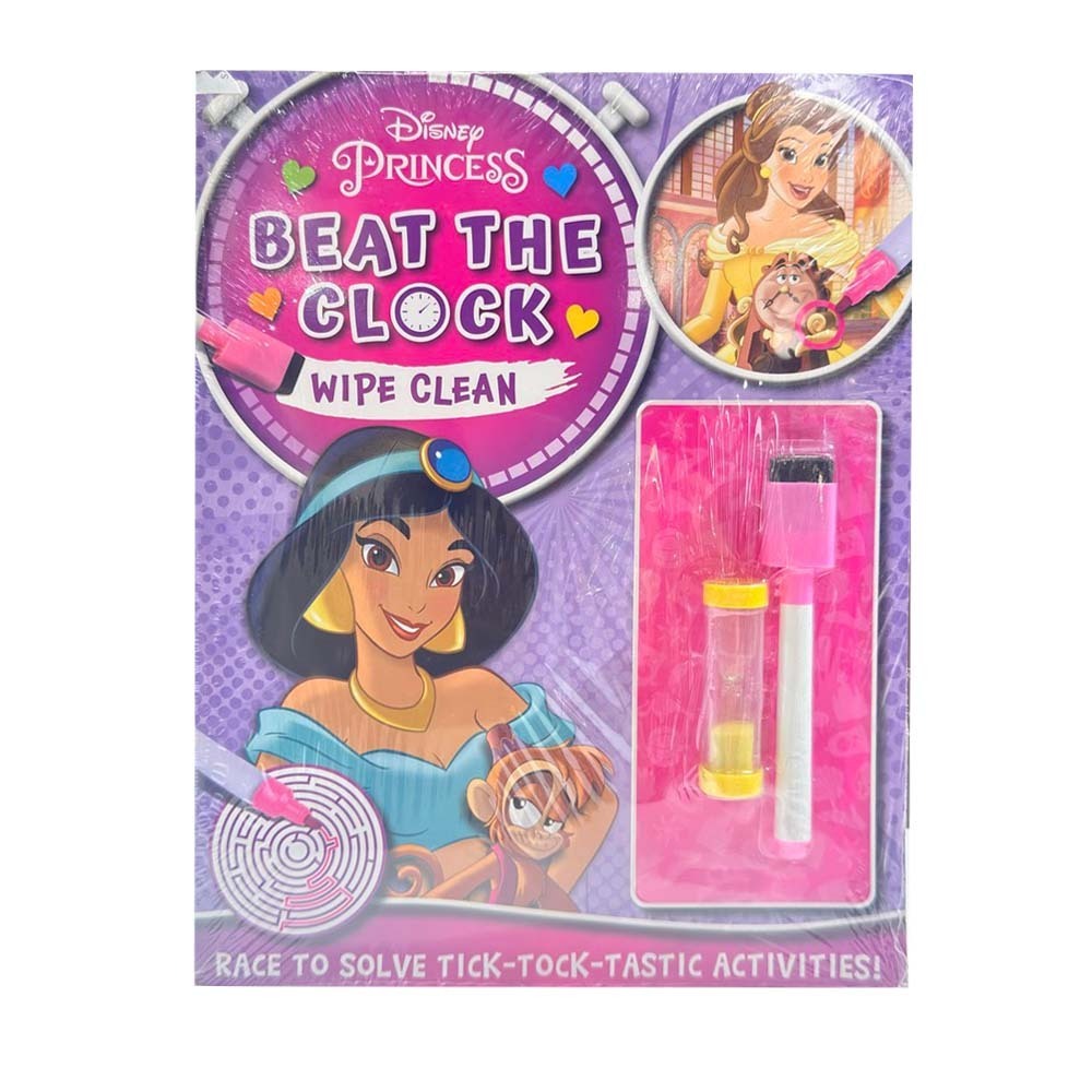 Disney Princess Beat The Clock Wipe Clock
