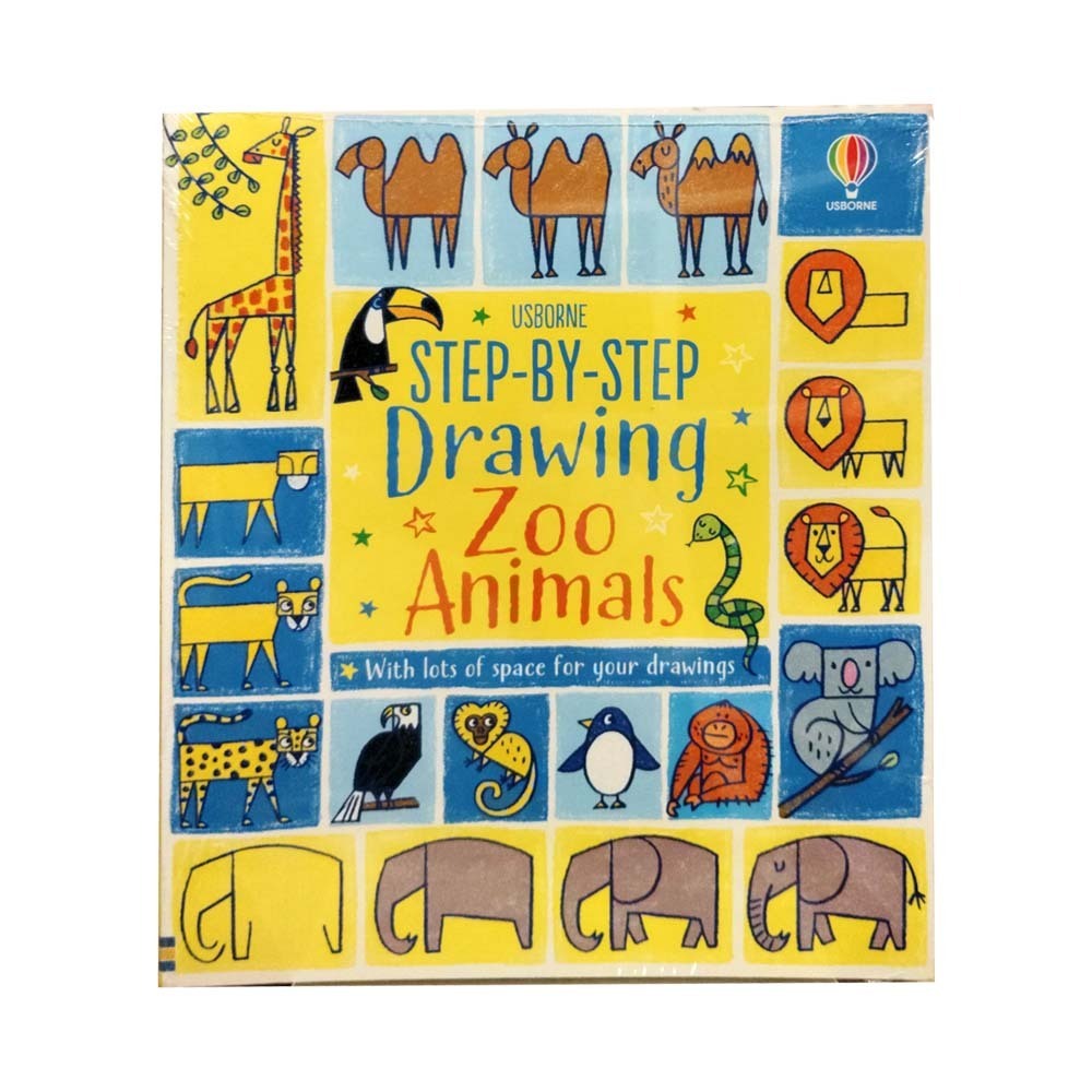 Step-By-Step Drawing Zoo Animals