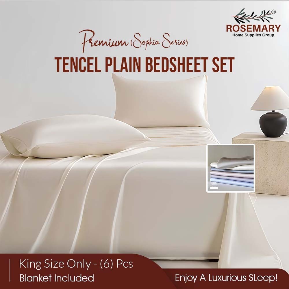 Rosemary Sophia Collection Bedsheet Set (6PCS) RM-RM-TPBS1001 (TP-2)