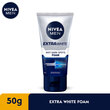 NIVEA Men Extra White Anti Dark Spots Facial Foam 50G