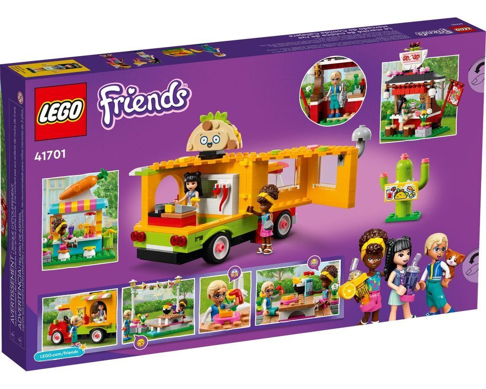 Lego Friends Street Food Market 592PCS (6+Age/Edages) 41701