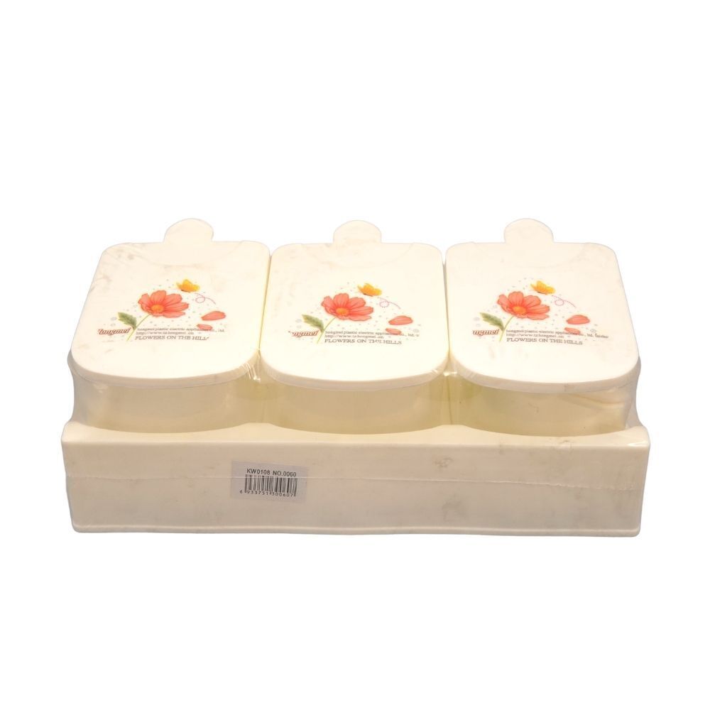 Lifeng Condiment Set 3PCS With  Stand LF-0060/KW-108