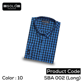 Solo Collection SBA 002 (Long) Slim Fit Shirt Extra Large 06