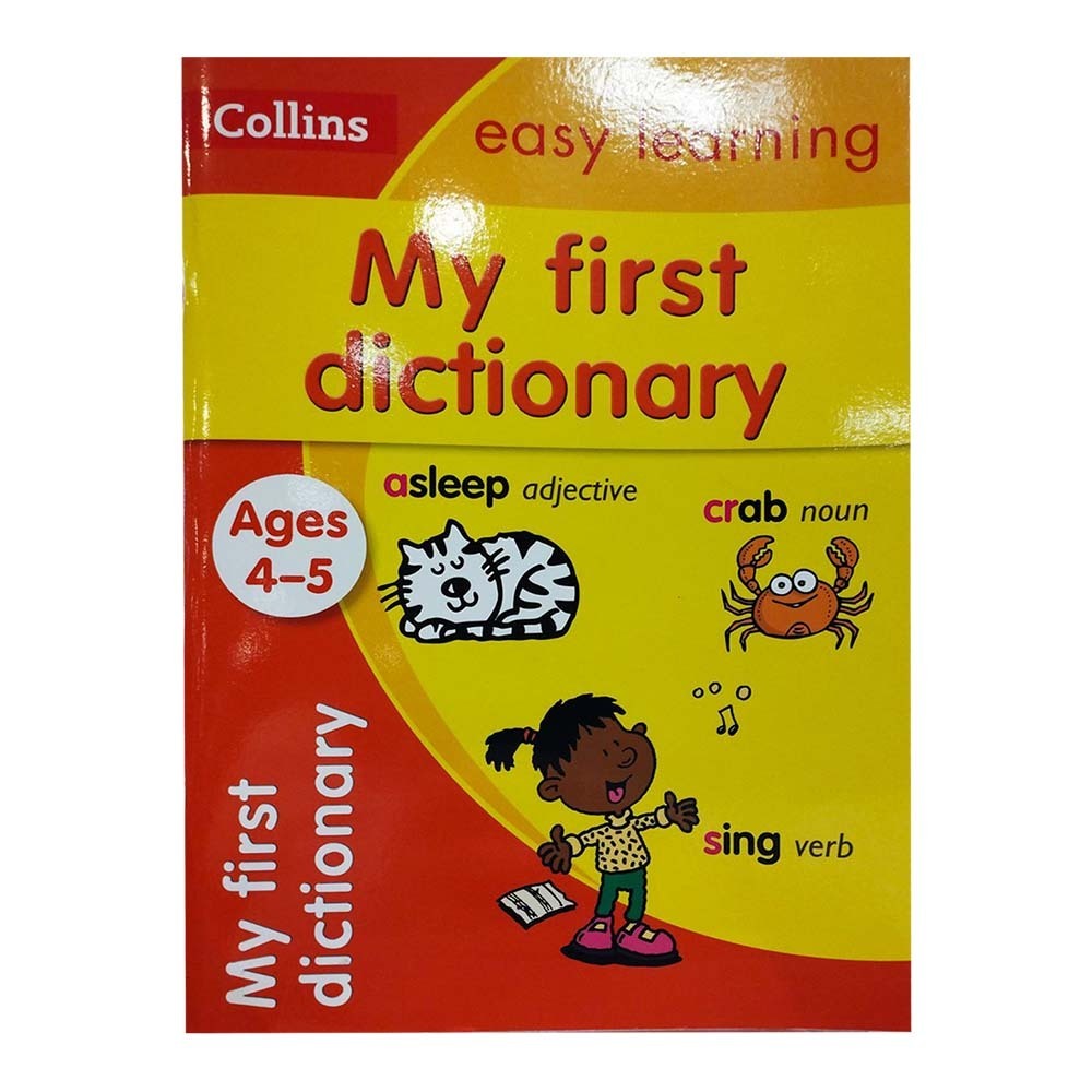 Collins Easy Learning My First Dictionary Ages 4-5