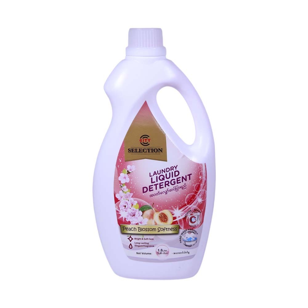 City Selection Detergent Liquid Peach Blossom 1.8L