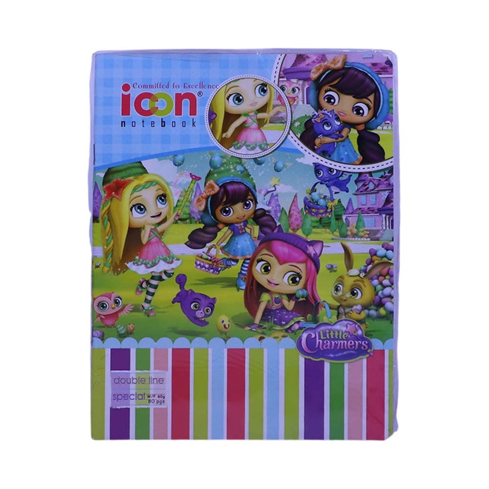 Icon Double Line Book P-80 6PCS (Special)