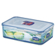 HPL833 Lock & Lock Rectangular Short Food Container With Tray 3.6LTR