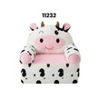 Baby Cele Cute Cow Foldable Kids Plush Sofa Chair 11232