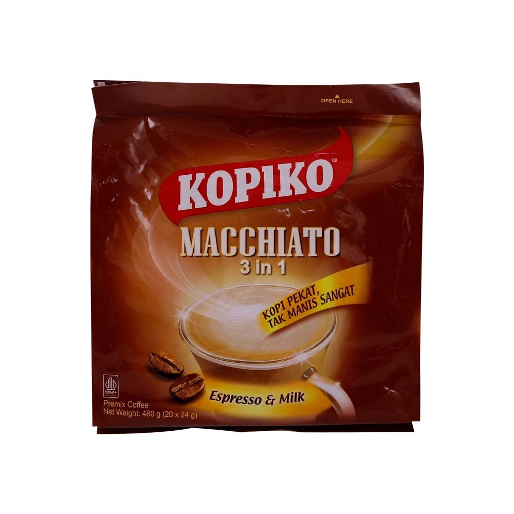 Kopiko 3 In 1 Coffeemix Macchiato 20PCS 480G