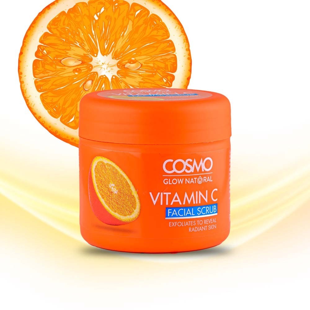 Vitamin C Facial Scrub 150ML ( Cosmo Series )