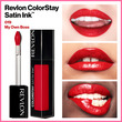 Revlon Colorstay Satin Ink Liquid Lipstick 5ML (018 Fired Up)