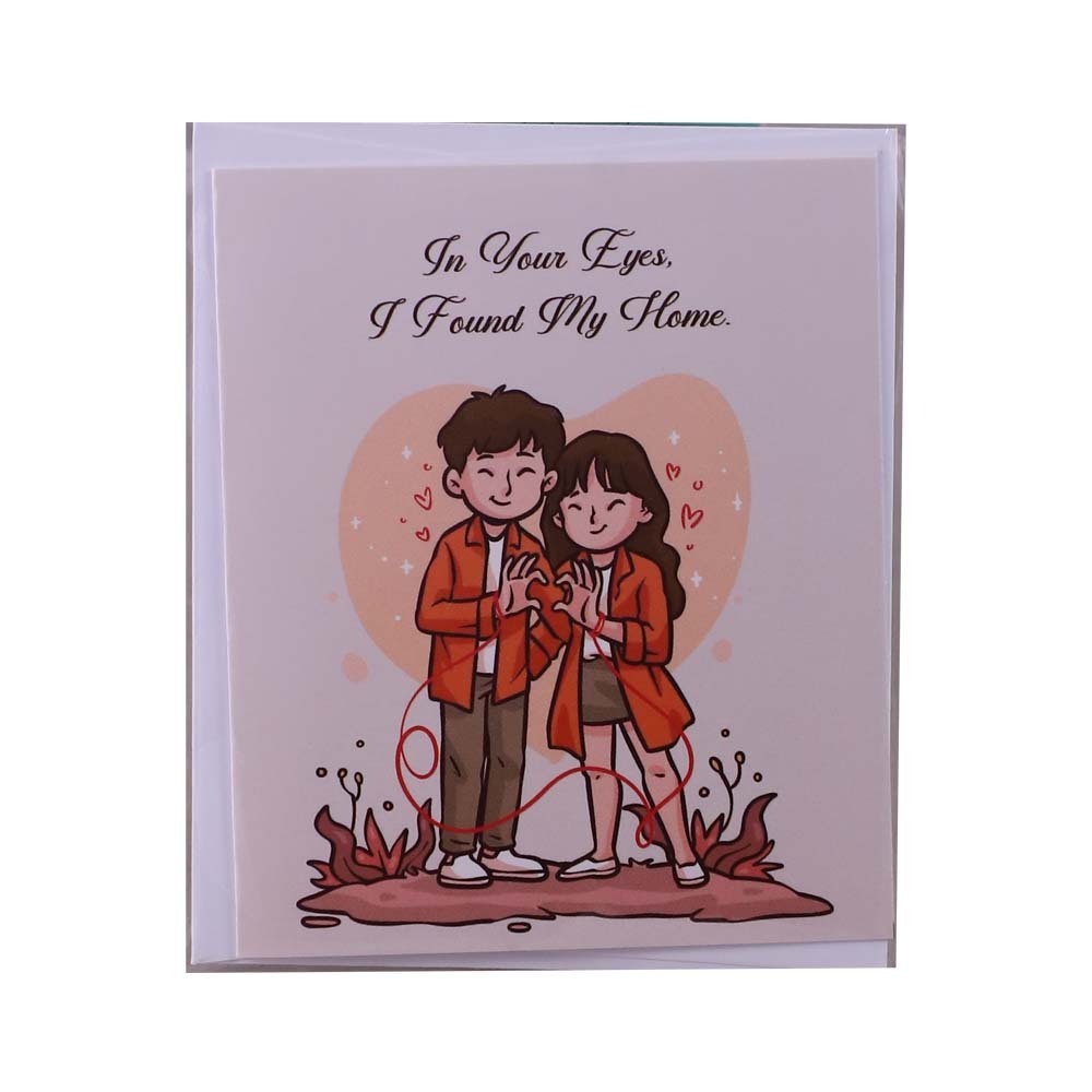 Cupid Valentine Print Card Small